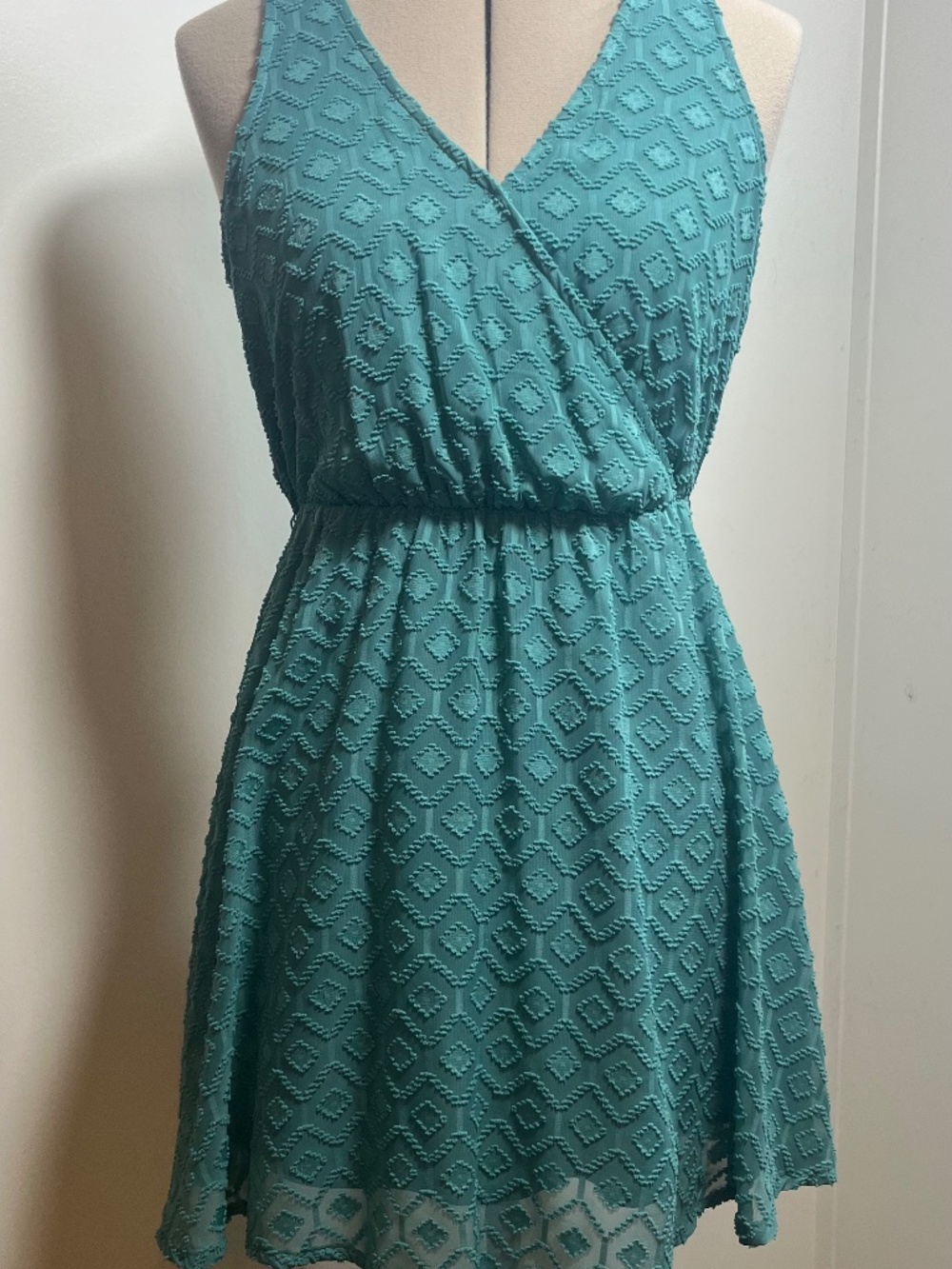 Candie’s Teal Party Dress